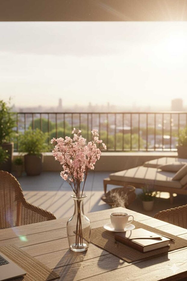 Pembe Badem Çiçeği - 3