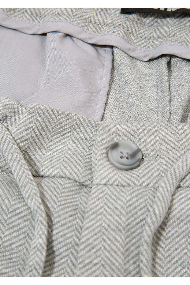 Gri Örme Pantolon 0010465-80018 - 8