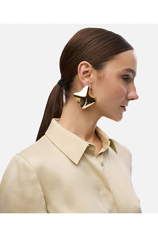 Maksi çelik küpe - 2