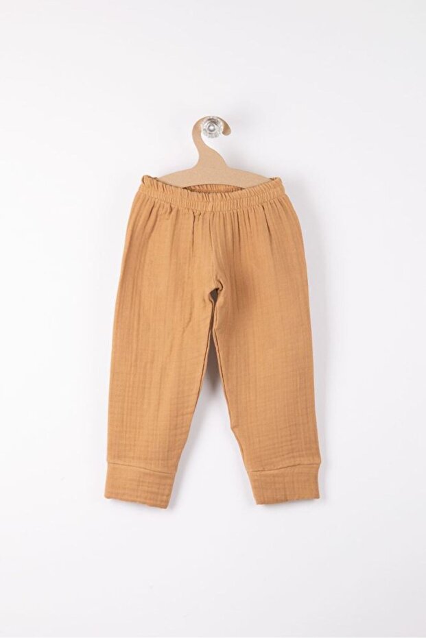 Baby Muslin Elastic Waist Trousers 100% Cotton