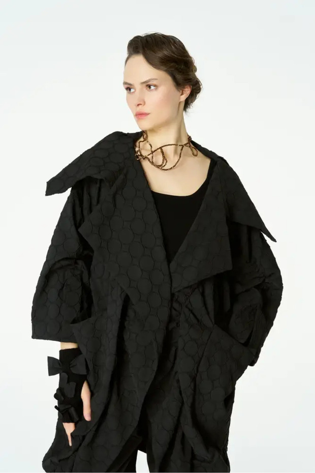 Jakarlı Kap - Siyah - 3