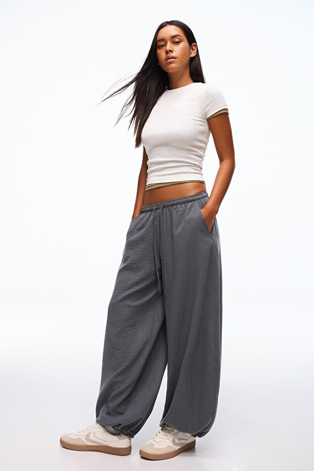 Rustik şalvar pantolon - 1