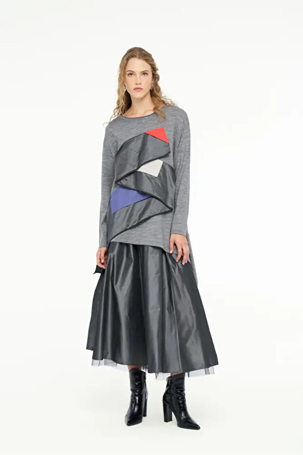 Atlas Bluz - Gri - 2