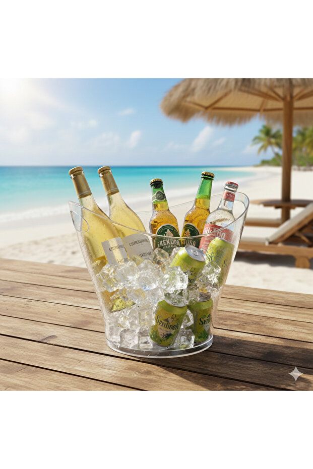 6 Lt. Buz Kovası Şeffaf - 2