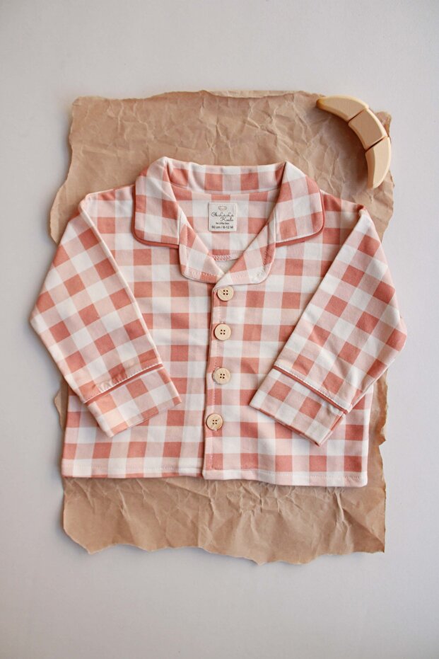 منقوشة منقوشة بيجامة الأعلى - 2