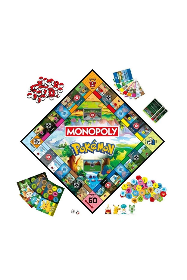 G0716 Monopoly Pokemon - 2