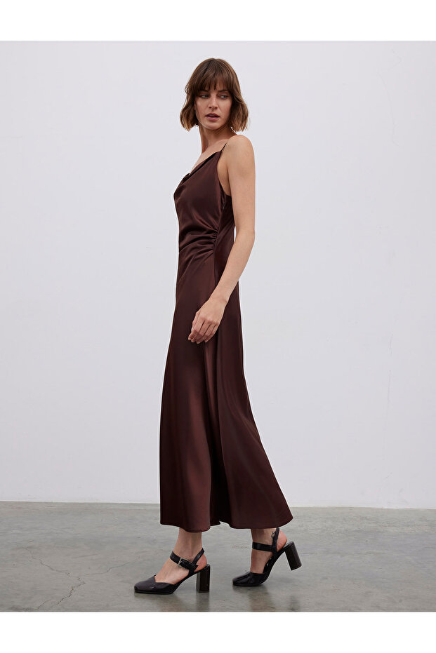 ROCHIE SATIN MIDI IP ASKILI - 3