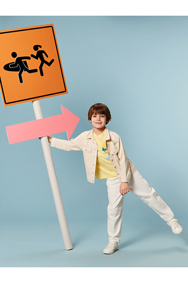 Basic Boy's Gabardine Jacket - 2