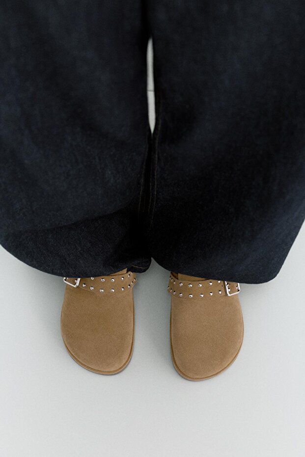 Zımbalı deri sabo - 1