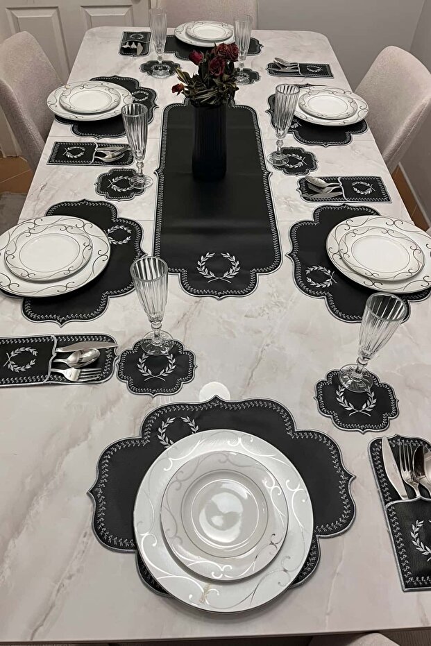 Amerikan Servis 19 Parça Runner Seti - 1