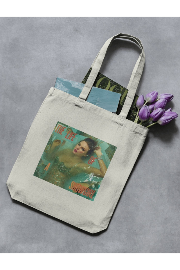 Taylor Swift Life of a Showgirl Album Cover Cover Bag Tote Bag Gift Pininterest