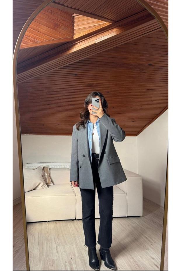 Reguler Fit Blazer - 2