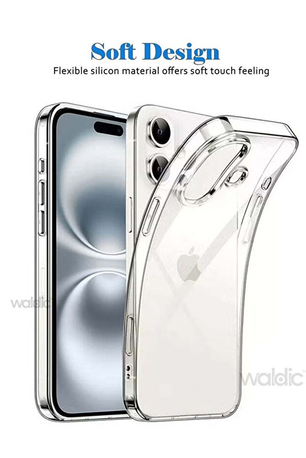 عرض مميز: غطاء سيليكون لهاتف آيفون 17 مع واقي شاشة مقوى - 5
