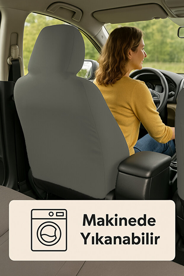 Seat Cover Set Compatible with Honda Stream Basic Set - 7