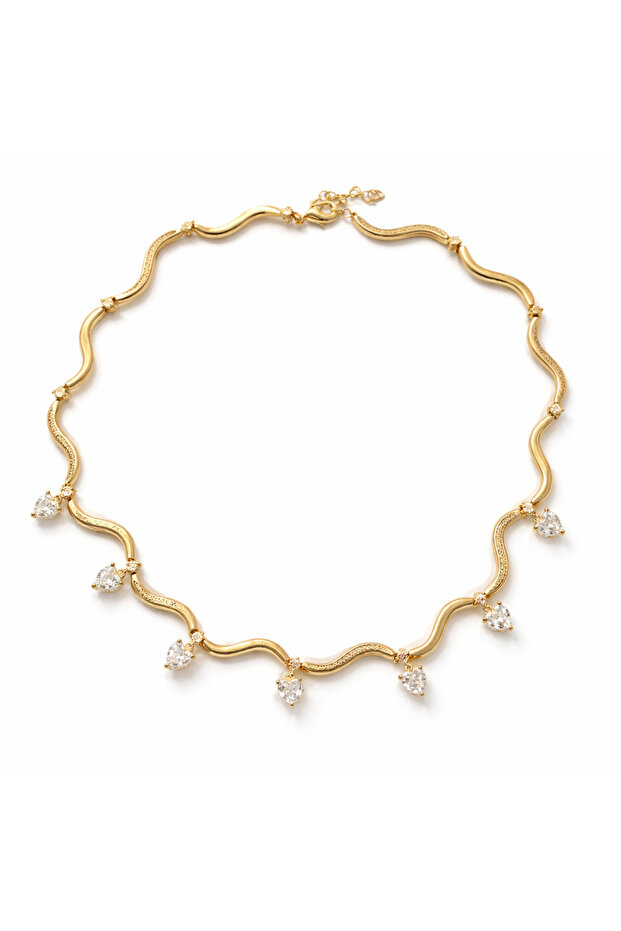 Çelik Love Kolye - 1