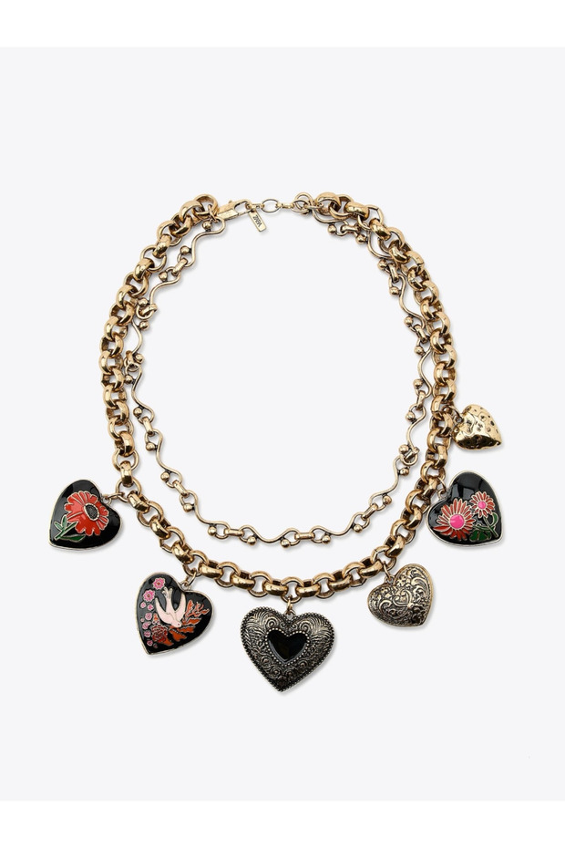 Brand model necklace