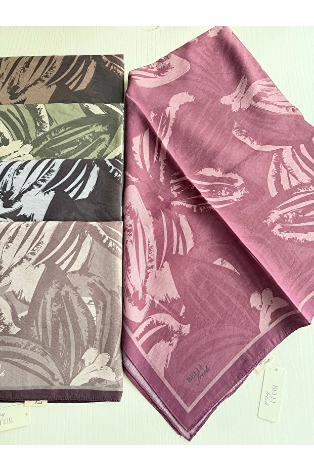 Belli fresh eşarp (mürdüm) - 1