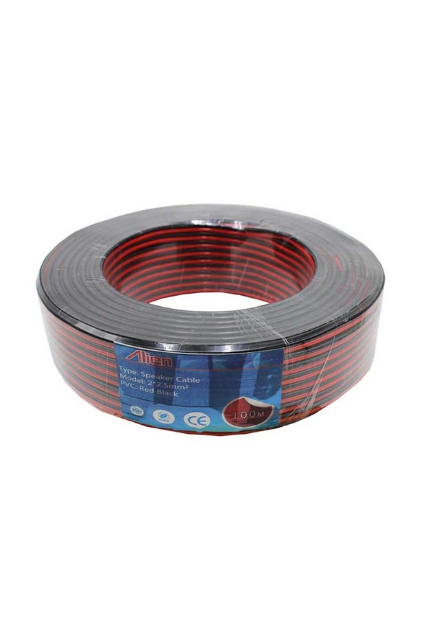 Speaker Cable r/n 2×2.5mm Roll 100m