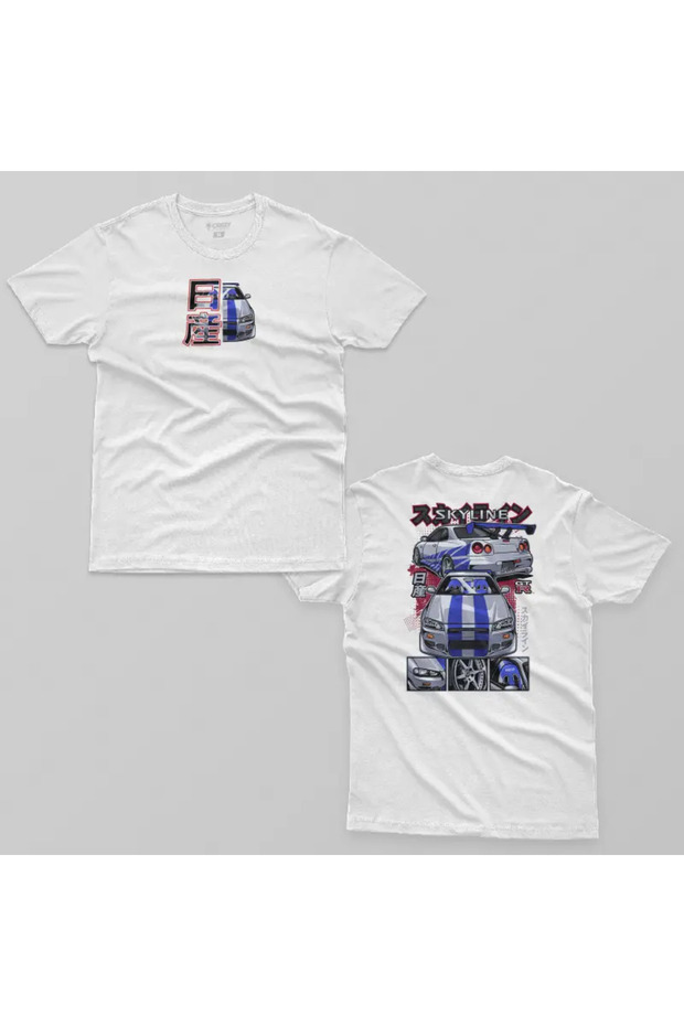 Brians Skyline Gtr R34 Mens t Shirt