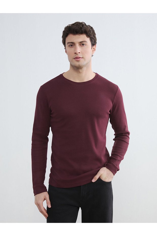 Vision New Season Crew Neck Long Sleeve Men's T-Shirt