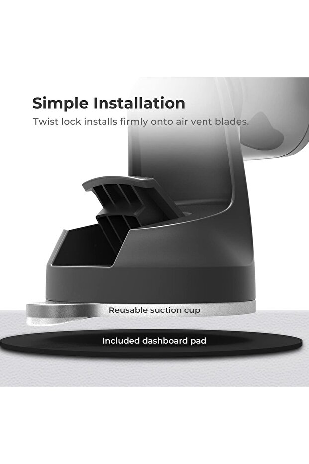 حامل مغناطيسي iOttie iTap للوحة القيادة والزجاج الأمامي - 6