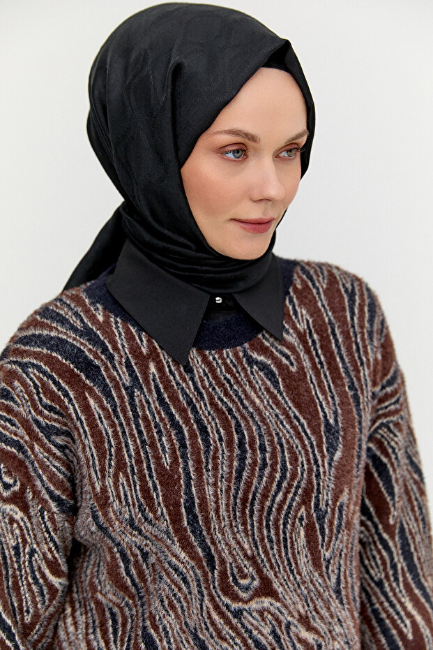 Desenli Triko Tunik - 4