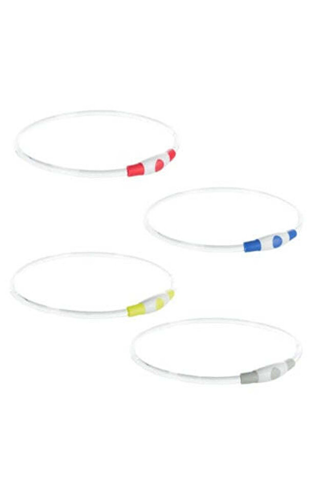 USB Flash Light Ring for Dogs - MULTICOLOR/S-M