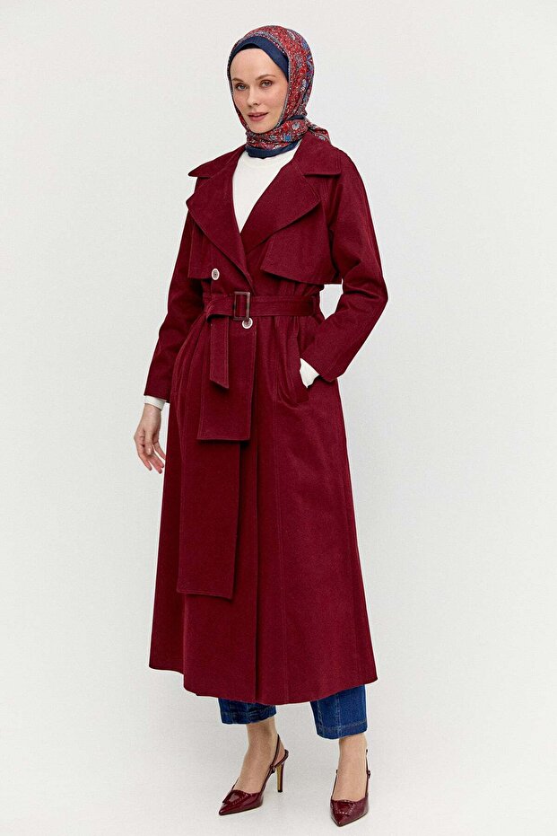 Katmanlı Pamuk Pardesü - 1