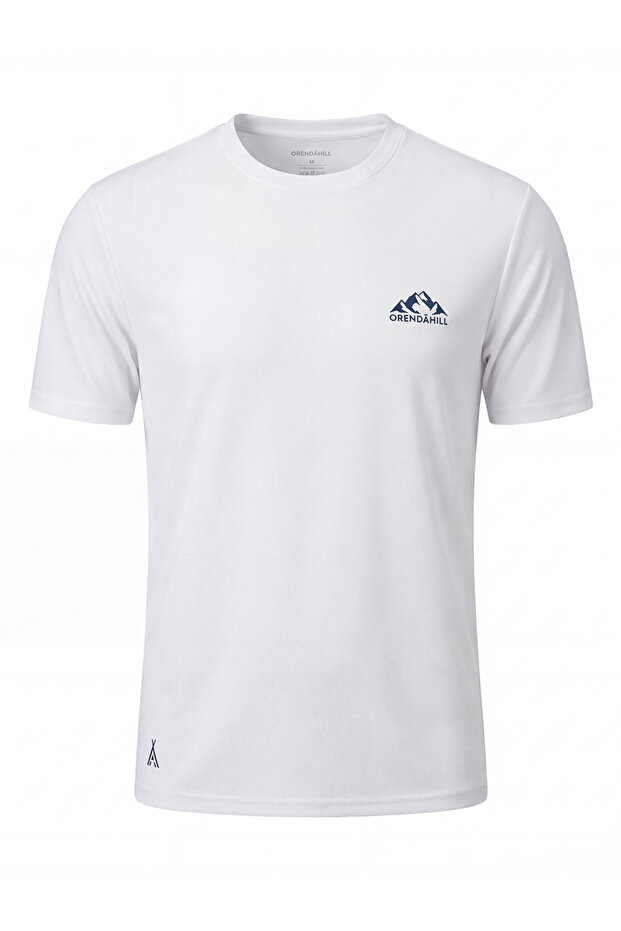 ORENDAHILL Erkek Spor Tişört Hızlı Kuruyan Esnek Regular Fit Basic Gym Activewear