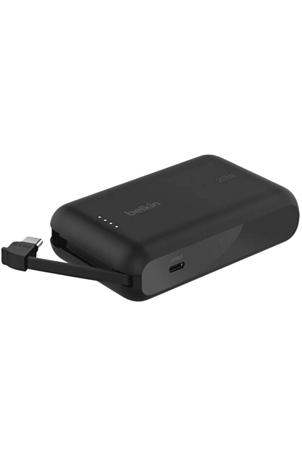 BC BPB021 10000 mah Entegre Kablolu Taşınabilir Şarj Cihazı Siyah - 2