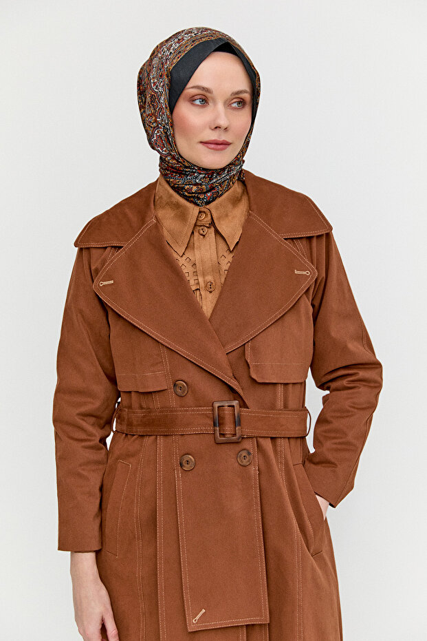 Katmanlı Pamuk Pardesü - 4