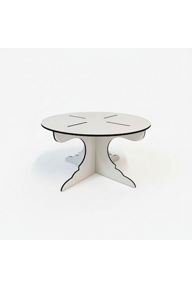 Cake stand, white MDF candybar, removable - 2