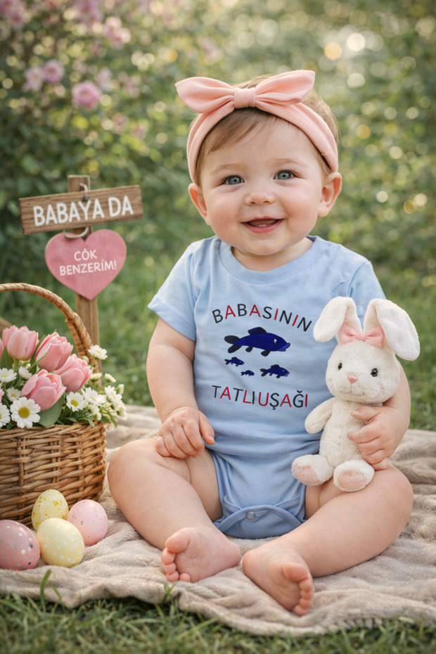 1-Piece Baby Bodysuit, Compatible with 1–2–3–4 Years Old, Cotton, Printed Days of Use