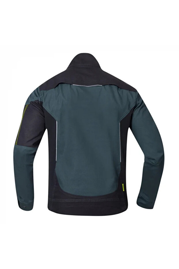 Green work jacket 98% cotton, 4XSTRETCH - 2