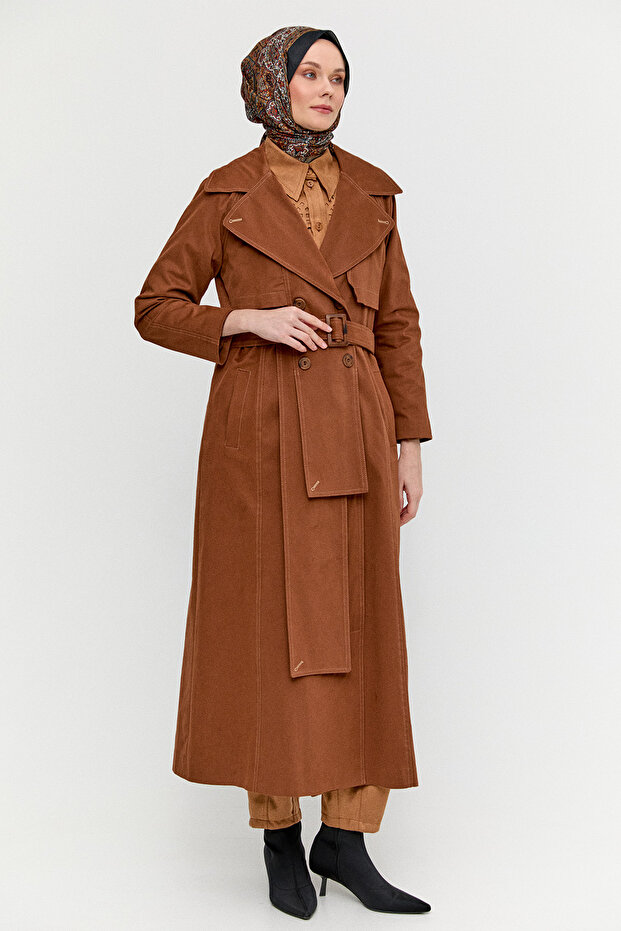 Katmanlı Pamuk Pardesü - 3