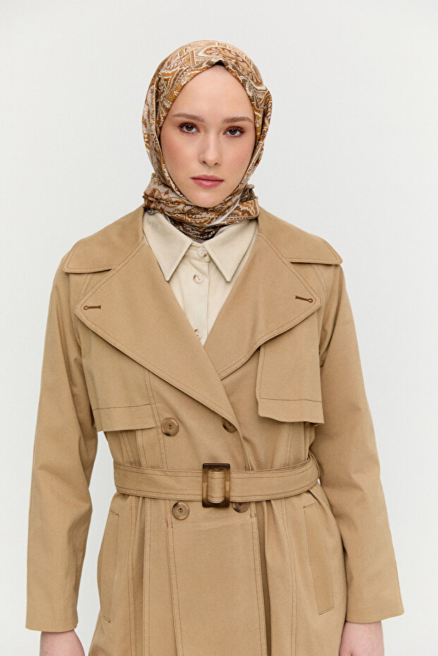 Katmanlı Pamuk Pardesü - 3