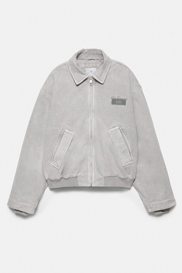 İşlemeli yama detaylı ceket - 7