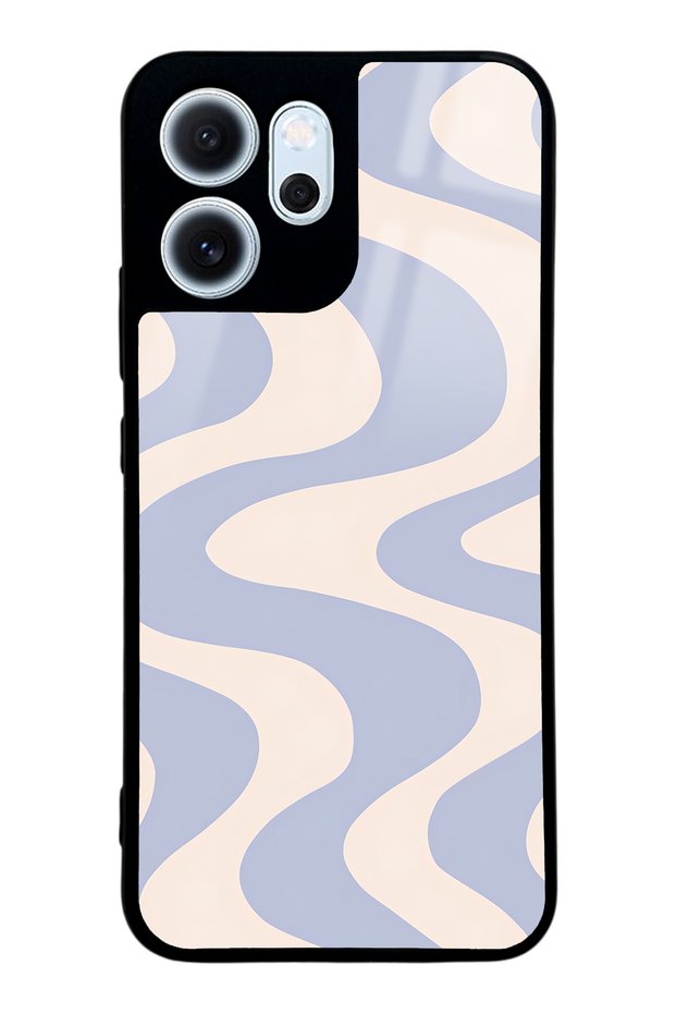 Oppo Reno 14F Wave Effect Design Glossy Phone Case