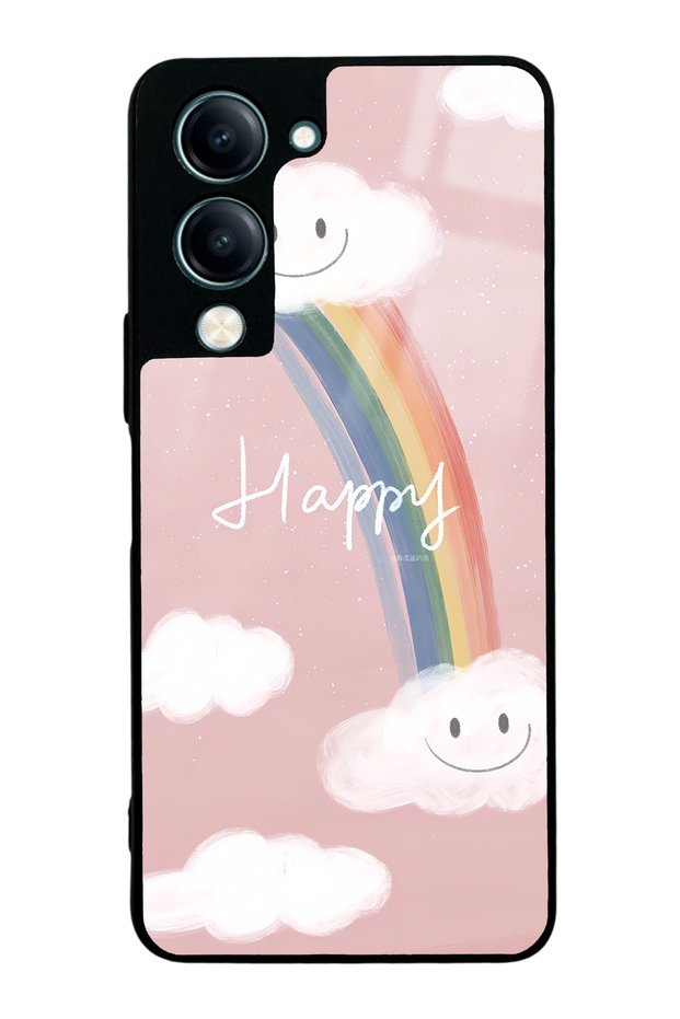 Vivo Y04 Happy Cloude Design Glossy Phone Case