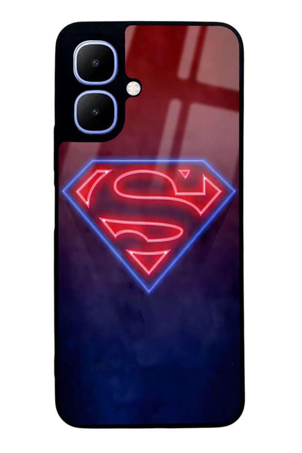 Infinix Smart 10 Neon Superman Design Glossy Phone Case