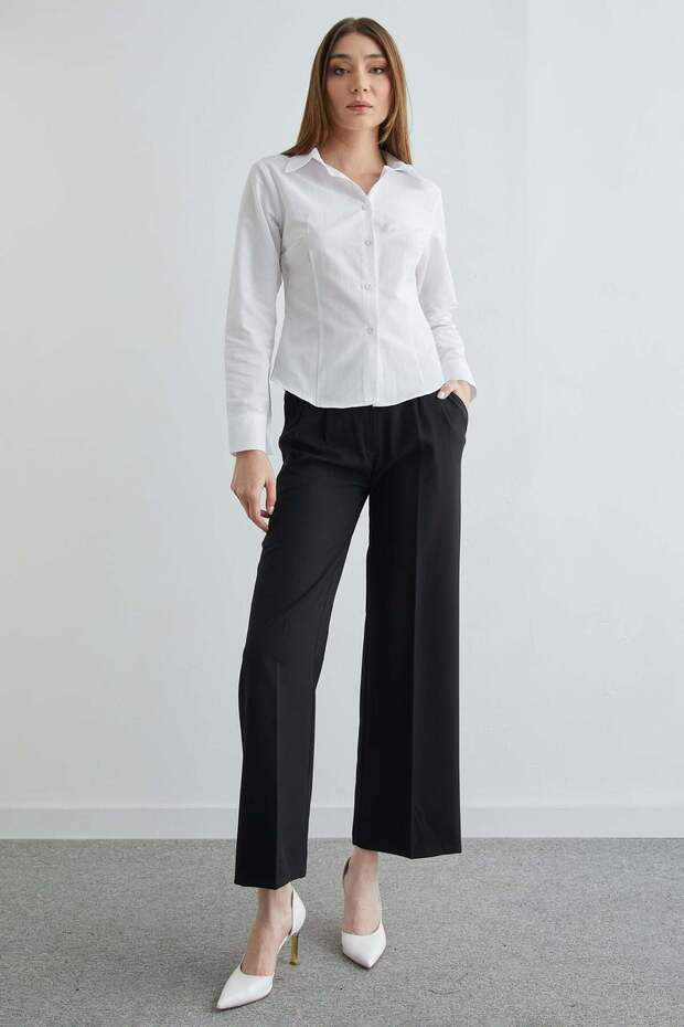 Basic Pensli Slim Fit Gömlek - 3