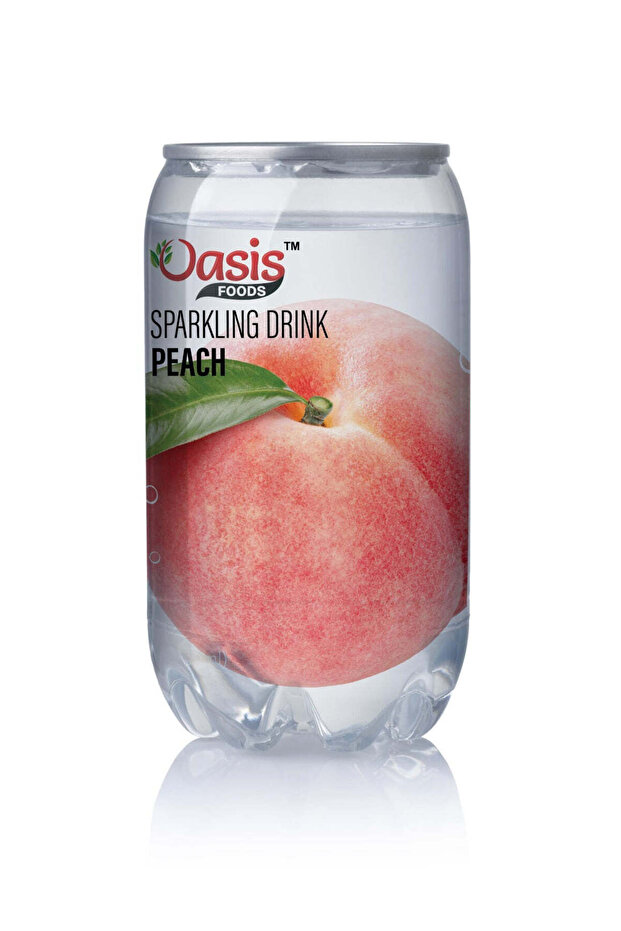 Peach Sparkling Drink 350ml x 24 Pcs