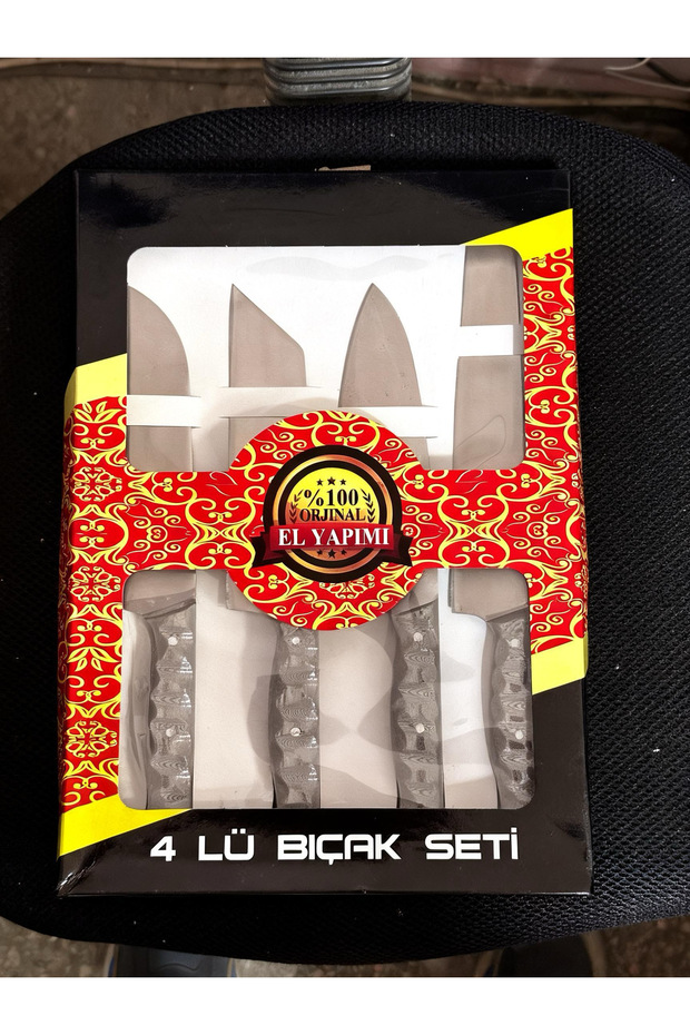 4’Lü Şef Bıçağı Seti