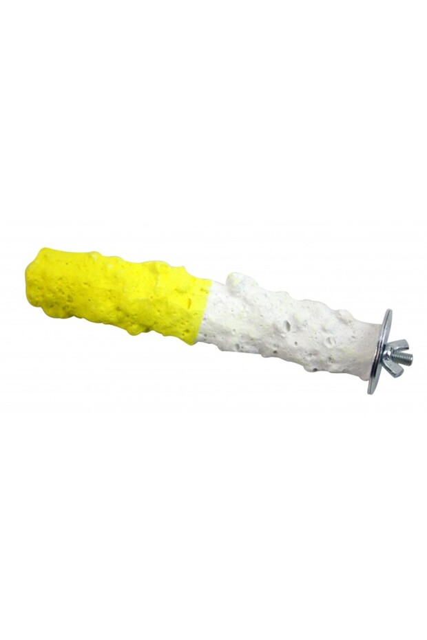 Pado Lemon and White Bird Perch - 3.5x19.5 cm