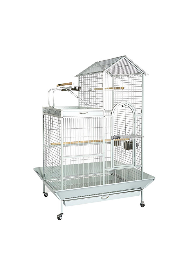 Bird Cage (A17) - 114 x 91 x 160cm-White