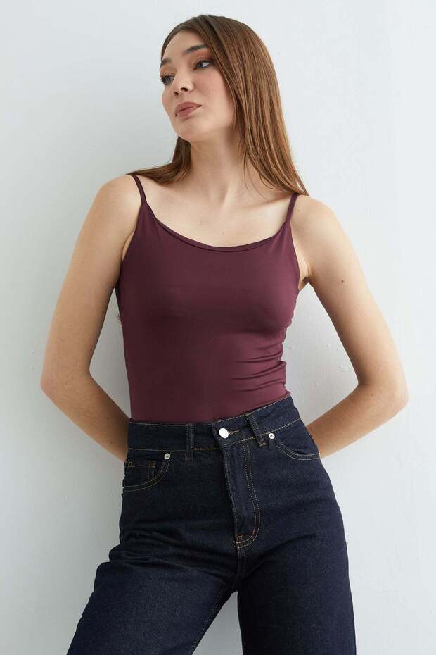 Basic İp Askılı Çıtçıtlı Body - 3