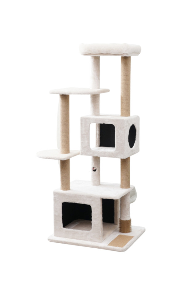 Cat Tower with Scratcher 60x49x141cm