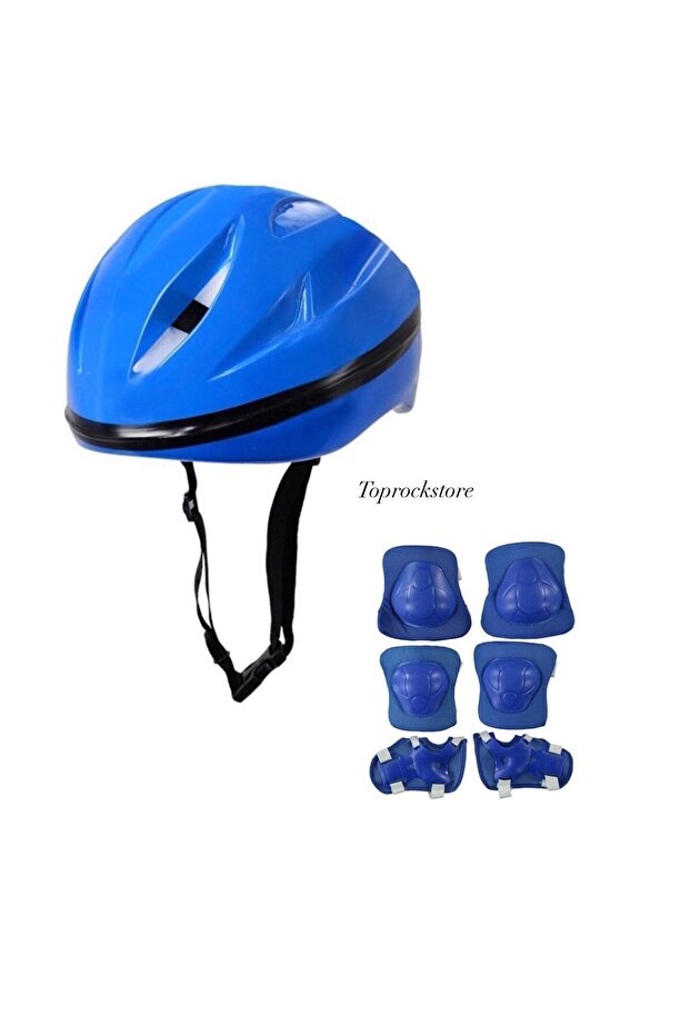 Helmet Knee Pad Elbow Pad Protective Set 7 Pieces