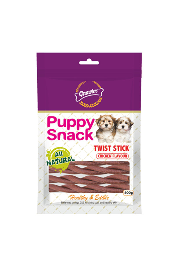 Twist Stick Puppy Snack-Chicken-400G