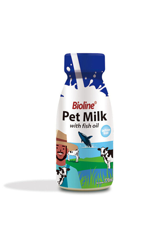 Pet Milk with Fish Oil for Cats & Dogs 220ml